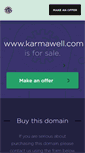 Mobile Screenshot of karmawell.com